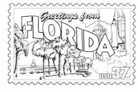 Every state in the union has its own unique symbols, many of which are a source of pride for residents. Florida Stamp Page Coloring Pages Disney Coloring Pages State Symbols