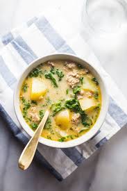 Healthy Zuppa Toscana Whole30 Paleo Dairy Free Recipe Whole 30 Recipes Whole30 Soup Recipes Homemade Italian Sausage