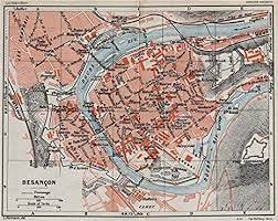 Informations pratiques, actualités et démarches en lignes. Besancon Besancon Vintage Town City Ville Karte Plan Carte Doubs 1930 Old Antik Vintage Karte Gedruckte Karten Von Doubs Amazon De Kuche Haushalt