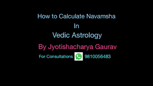 how to calculate navamsha d9 chart manually as per vedic astrology