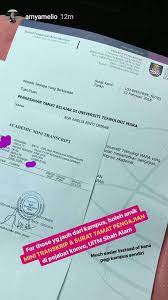 Surat tamat belajar uitm / majlis perwakilan pelaj. Apa Beza Mini Transkrip Vs Transkrip Penuh