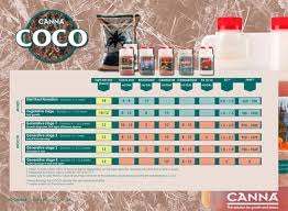 51 Exact Coco Canna Chart