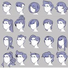 Hairstyles Anime Girls In 2020 Art Reference Photos Art Reference Poses Art Reference