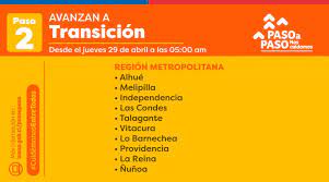Acá te detallamos todos los avances. Transporteinforma Diez Comunas De La Region Metropolitana Avanzan A Fase 2 Desde Este Jueves 29 De Abril