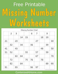 free printable missing number worksheets homeschool giveaways