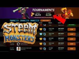 Earn Money Online With Steem Monsters Tournaments Online Tcg Earn Money Online Earn Extra Money Online Online Surveys For Money