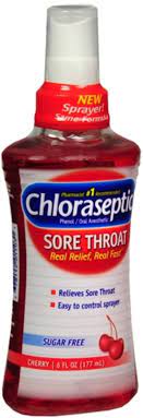 Chloraseptic Sore Throat Spray Cherry 6 Oz Pack Of 6 Walmart Com Walmart Com