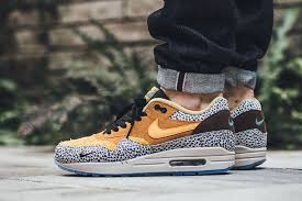 On Foot Nike Air Max 1 A œsafaria Atmos Eu Kicks Sneaker Magazine Nike Shoes Air Max Nike Air Max Nike Air