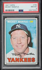 1967 Topps Hockey Ted Harris #10 PSA 8 NM-MT