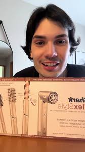 Comprei um Shark Flex Style 💛 #shark #sharkflexstyle #flexstyle #dyson  #dysonairwrap #secador