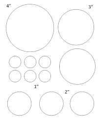 Free Printable Circle Templates Large Small Stencils Printable Circles Circle Template Stencil Templates