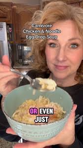 Carnivore Chicken and Noodle Egg Drop Soup, Drop a 🐓 🥚 or 🍜 if this  looks good to you., If you are Carnivore or even just Low Carb and are  looking for something new to add to your meal line up, save ...