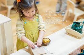 Five minutes from brickell/coconut grove is an educational treasure: Montessori Preschool Miami Florida La Prima Casa