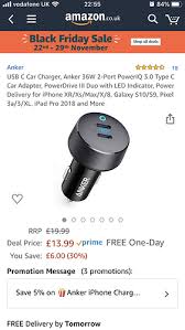 Most of the best car chargers include at least two usb ports, and some even have four or more. Anker Powerdrive Iii Duo Usb C Car Charger Black Friday Deal Deals Giveaways Anker Community