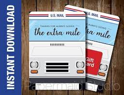 Postal workers work for royal mail group plc, which has various subsidiaries. Printable Letter Carrier Thank You Card Postal Worker Mail Person Gift Card Holder Mail Delivery Thank You Mailman Thank You In 2021 Mail Person Gift Mailman Gifts Gift Card Holder