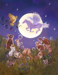 Low price guarantee, fast shipping & free returns, and custom framing options on all prints. Little Animals Looking At The Moon Digital Art By Judy Mastrangelo