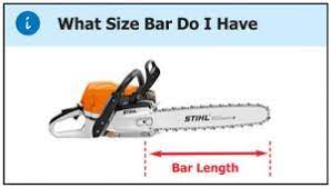 How to measure chainsaw bar length. Chainsaw Chain Finder Godfreys Of Sevenoaks