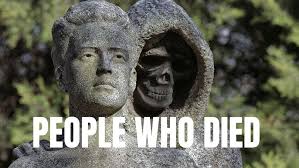 PEOPLE WHO DIED. A MOURNFUL COVER OF THE 1980 SONG BY THE JIM CARROLL BAND