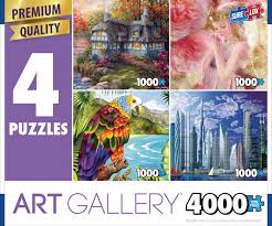 Find your customer service online course on udemy. Sure Lox 1000 Piece 4 In 1 Multi Pack Art Puzzle Walmart Canada