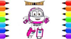 All rights belong to their respective owners. Robot Train Season 2 Coloring Pages Maxie Drawing Coloring For Kids Youtube