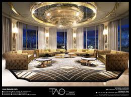 Private Palace Majilis Interior In Dubai Uae By Tao Designs Llc Majilis Homeliving Interior Residential Design Residential Interior Design Residential