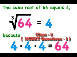 Class 8 Cube Cubes Roots Ncert Questions 2 In 2020 Class 8 This Or That Questions Class