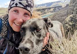 Spring hike with my pup Cobweb