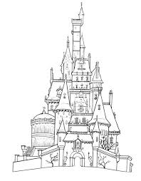 Disegni Da Colorare Castelli Disney Fredrotgans