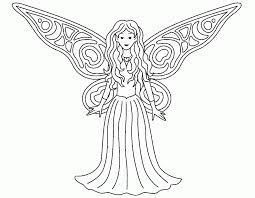 Pictures of fairies and to color. Printable 17 Fairy Princess Coloring Pages 4049 Fairy Princess Coloring Home