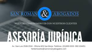 San Román & AbogadoS