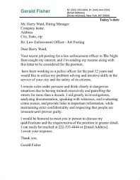 A potential employer's initial contact with applicants is the cover letter. Application Letter Sample For Police Officer Position 12 Police Officer Cover Letter Examples Radaircars Com Police Officer Cover Letter Sample Text