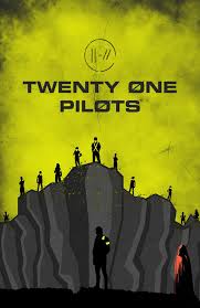 Twenty one pilots merch jetzt im online shop! Twenty One Pilots Poster Top T0p 21p 21 Figures Cliff Banditos Promo 11 X 17 Inches Concertposter Org