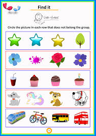Find It Which One Doesn T Belong In The Group Preschool Toddler Worksheet Preschool Math Worksheets Kids Worksheets Printables Free Kindergarten Worksheets