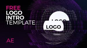 Tech Glitch Logo Reveal Intro Free After Effects Template With Music Logo Reveal Templates After Effects Templates