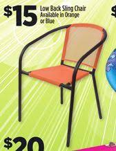 Low Back Sling Chair From Dollar General 15 00 Sling Chair Chair Outdoor Chairs