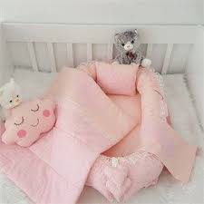 Modastra Pudra Dantelli Babynest Seti Bebek Yatagi Kirlent