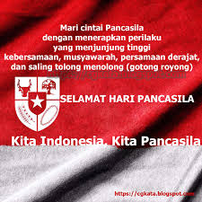 Kumpulan Kata Mutiara Ucapan Hari Pancasila Cgkata