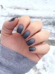 Black And Grey Ombre Coffin Nails Ombre Black Grey Matte Ombre Nail Designs Matte Nails Design Ombre Nail Art Designs