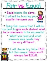 Fair Vs Equal Poster Freebie Education Poster Inclusive Education Responsive Classroom