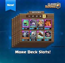 How to add friends on clash royale 2019. Clash Royale Extra Deck Slots And New Friends List June Sneak Peek 1