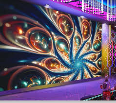 Papel De Parede Abstrak Garis Terang Keren Universal Bar Ktv Latar Belakang 3d Wallpaper Ruang Tamu Tv Sofa Dinding Kamar Tidur Mural Wallpaper Aliexpress
