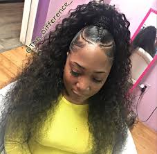 Right here she is showing off a complete head of black curly weaves. Ponytail Black Girl Prom Hairstyles Novocom Top