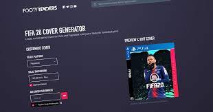 Console versions are not supported. Fifa 20 Custom Cover Generator Footyrenders