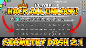 Geometry dash world (mod, desbloqueo / editor): Geometry Dash 2 1 Hack Todo Desbloqueado All Unlock Youtube