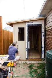 These common vinyl siding problems could happen to you. How To Install Shed Siding And Trim Building A Shed From Scratch