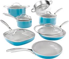 Gotham Steel 20 Piece Nonstick Cookware And Bakeware Set, Stay Cool  Handles, Oven & Dishwasher Safe & Reviews | Wayfair