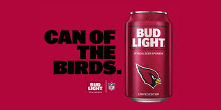 Bud Light Arizona Cardinals Cans Hensley Beverage Company Bud Light Arizona Cardinals Cardinals