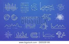 Linear Graph Chart Vector Photo Free Trial Bigstock