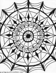 Kaleidoscope wonders color art for everyone; Kaleidoscope Coloring Pages Coloring Home
