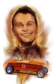 Working out of his Sherman Oaks, CA Upholstery Shop, Tony Nancy built and  raced this blazing orange '29 A roadster, the first of what would be a long  line of famed “22